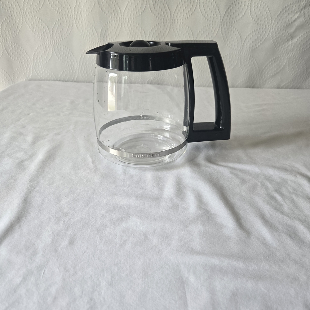 Black and Clear Coffee Carafe